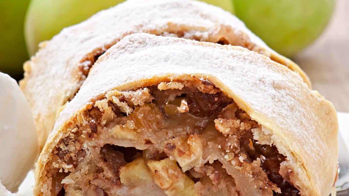 Strudel aux pommes et au miel : une recette végétalienne alléchante !